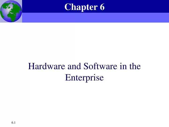 hardware and software in the enterprise