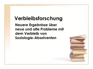 verbleibsforschung