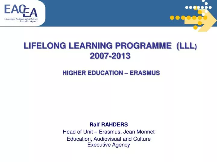 lifelong learning programme lll 2007 2013 higher education erasmus