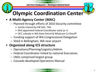 Olympic Coordination Center
