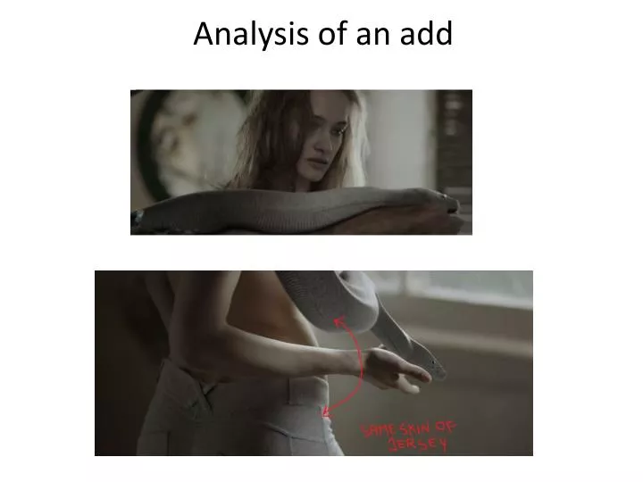 analysis of an add