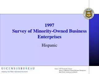 1997 Survey of Minority-Owned Business Enterprises