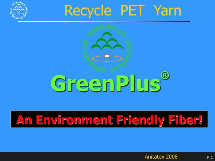 recycle pet yarn