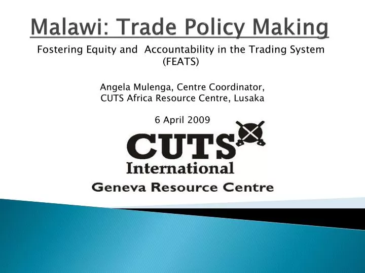 malawi trade policy making