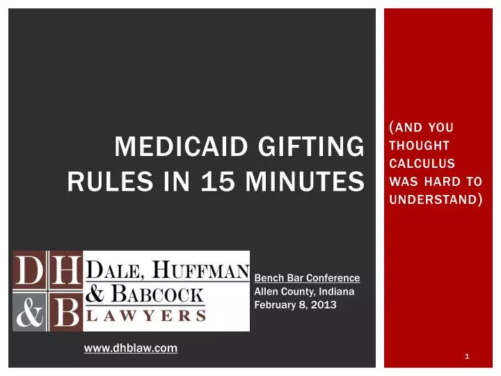 medicaid gifting rules in 15 minutes