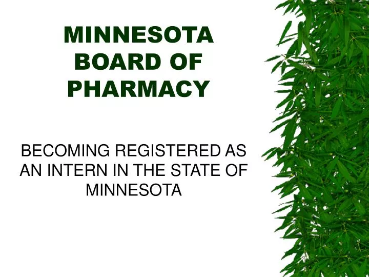 minnesota board of pharmacy