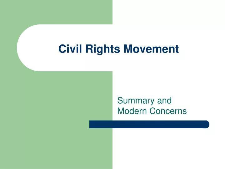 civil rights movement