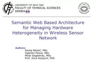 Semantic Web Based Architecture for Managing Hardware Heterogeneity in Wireless Sensor Network