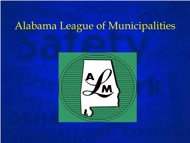 alabama league of municipalities