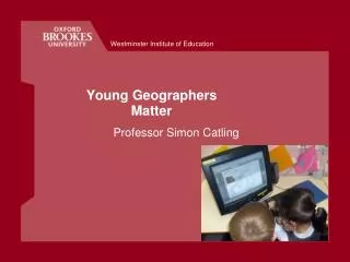 Young Geographers Matter