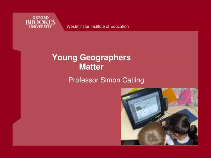young geographers matter