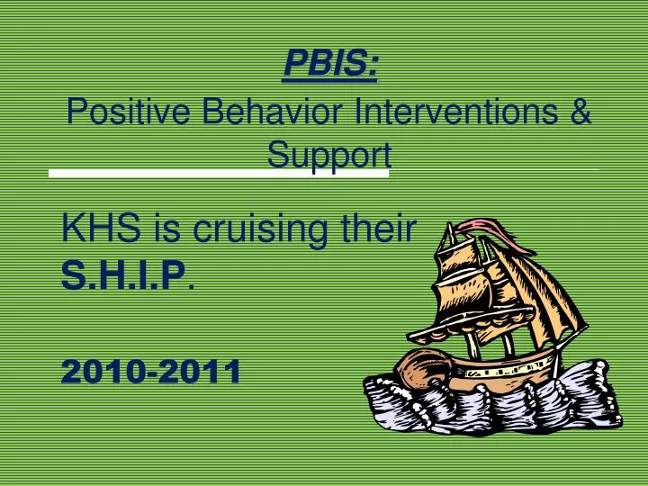 pbis positive behavior interventions support