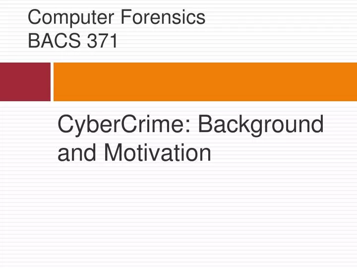 computer forensics bacs 371