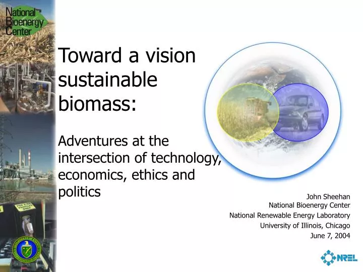 toward a vision of sustainable biomass