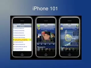 iPhone 101