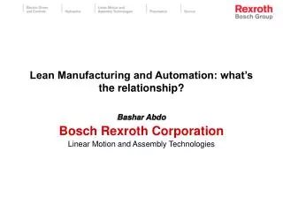 Lean Manufacturing and Automation: what’s the relationship?