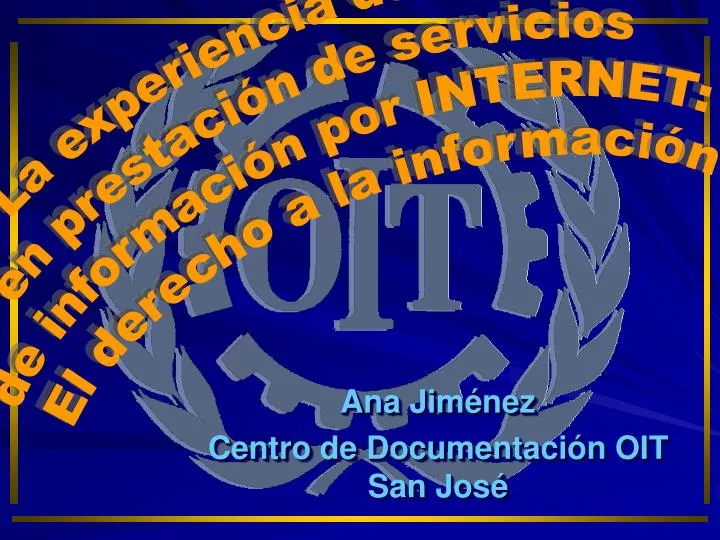 ana jim nez centro de documentaci n oit san jos