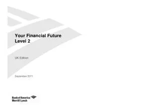 Your Financial Future Level 2