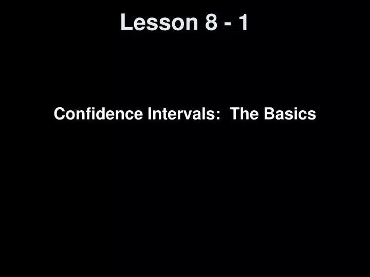 lesson 8 1