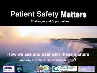Patient Safety Matters