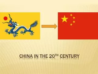 China in the 20 th Century