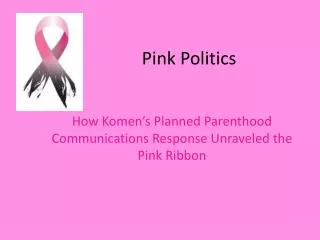 Pink Politics