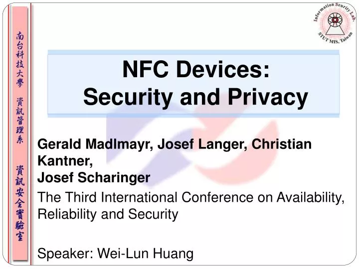 nfc devices security and privacy