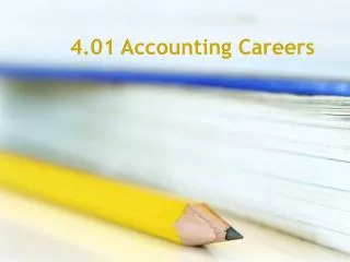 4.01 Accounting Careers