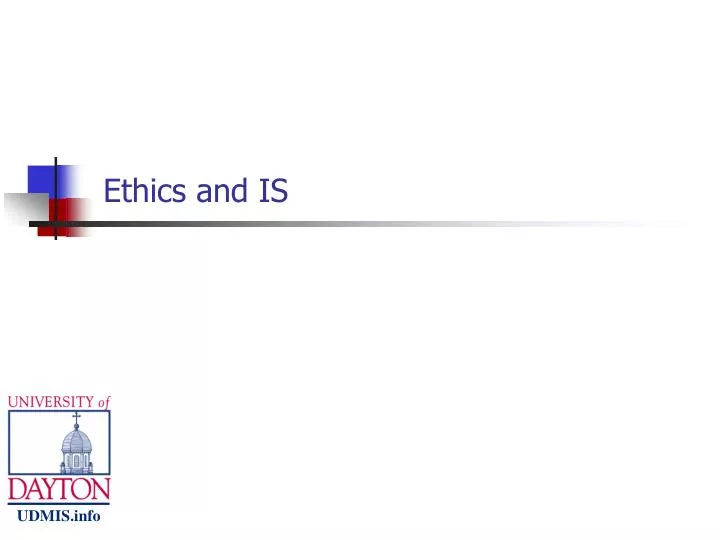ethics and is