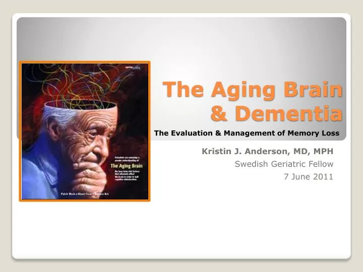 the aging brain dementia