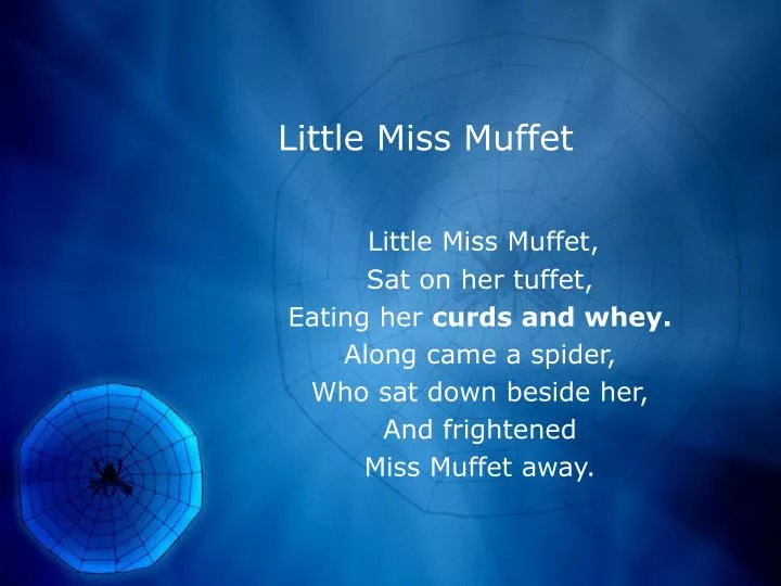 little miss muffet