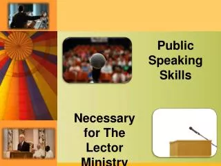 Public Speaking Skills