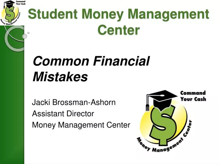 student money management center