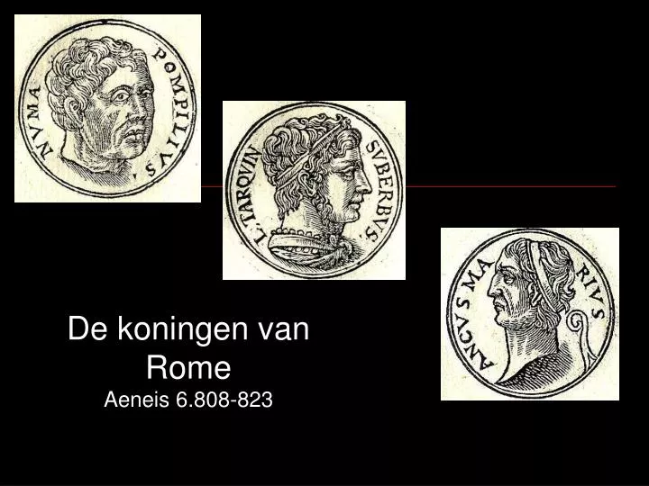 de koningen van rome aeneis 6 808 823