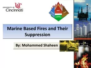 Marine Based Fires and Their Suppression