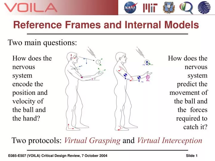 reference frames and internal models