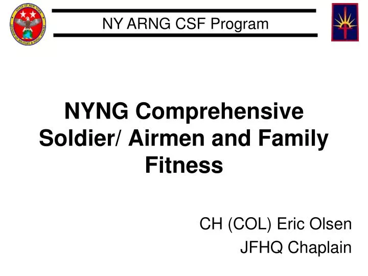 nyng comprehensive soldier airmen and family fitness