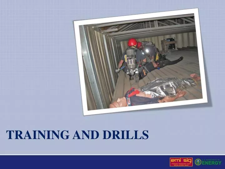 training and drills