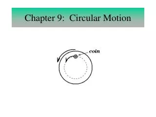 Chapter 9: Circular Motion
