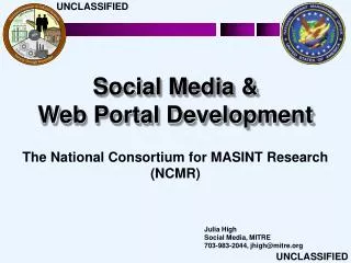 Social Media &amp; Web Portal Development