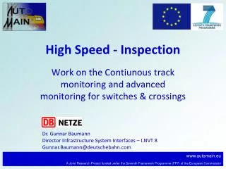 High Speed - Inspection
