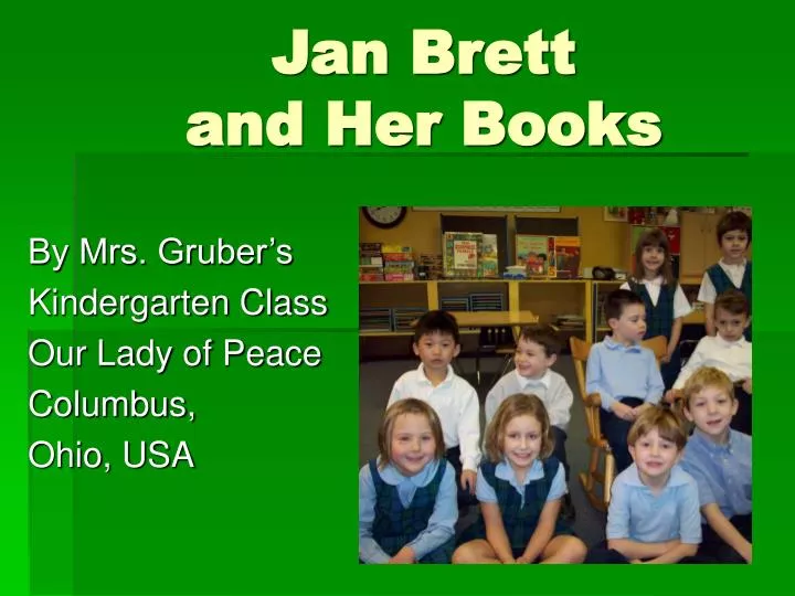 jan brett and her books