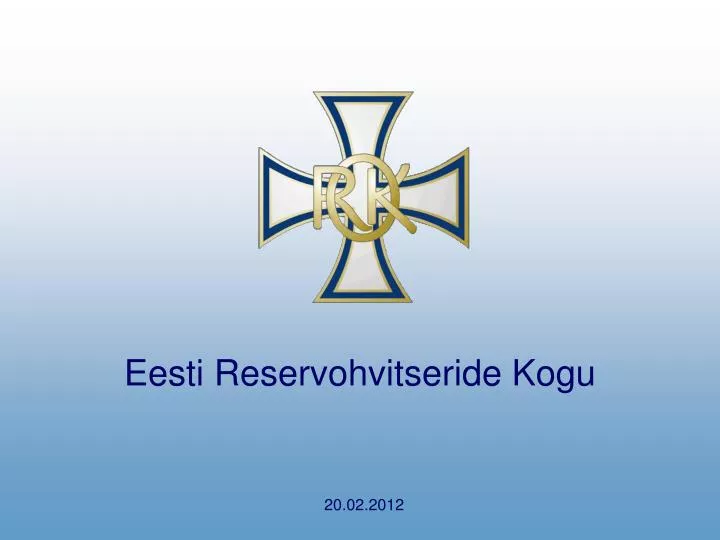 eesti reservohvitseride kogu