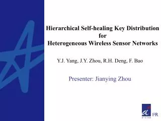 Hierarchical Self-healing Key Distribution for Heterogeneous Wireless Sensor Networks