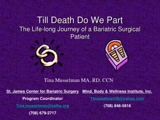 Till Death Do We Part The Life-long Journey of a Bariatric Surgical Patient