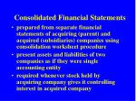 Consolidated Financial Statements - slide 1