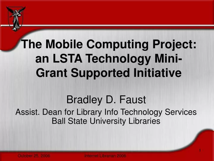 the mobile computing project an lsta technology mini grant supported initiative