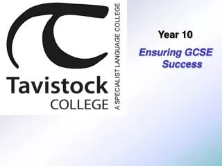 Year 10 Ensuring GCSE Success