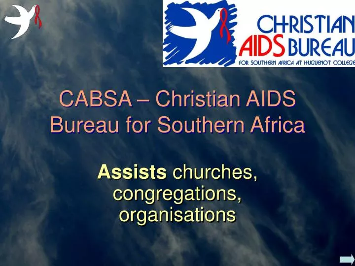 cabsa christian aids bureau for southern africa
