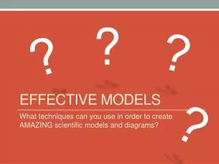 Effective Models